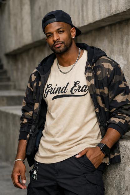 Beige Script T